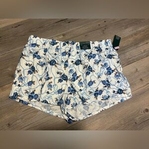 Wild Fable sleeping shorts XL floral print new without tags tags
